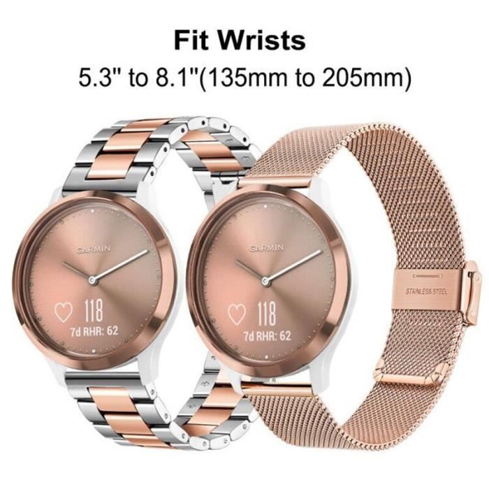 Garmin vivomove 3 rose gold top