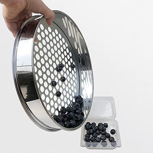 Tamis à Farine Et Sucre Glace KitchenCraft - Acier Inoxydable à Mailles Fines - Lave-vaisselle Safe
