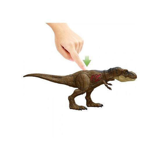 Grand Dinosaure Tyrannosaurus Rex 54 cm - Articulé Et Sonore - Jurassic