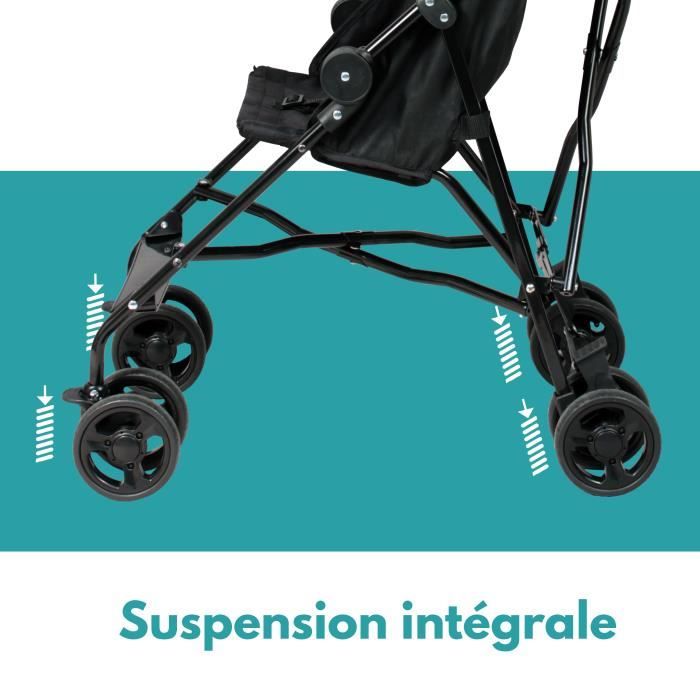 Poussette looping canne outlet