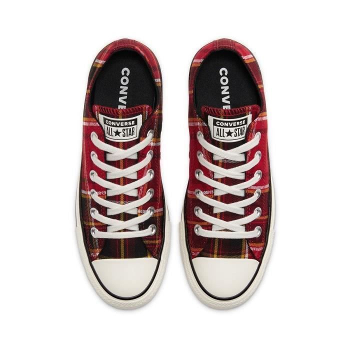 Converse all star femme rouge store