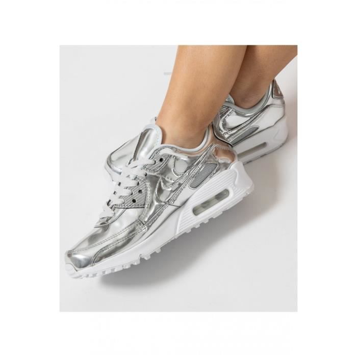 Chaussure sales métallisée femme