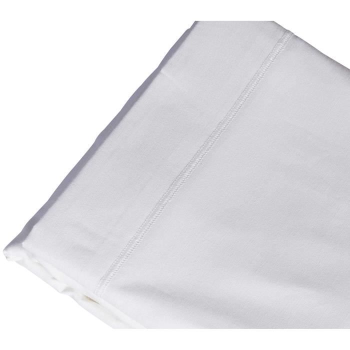 Drap Plat 270x300 Cm Gaze De Coton Naturel à Prix