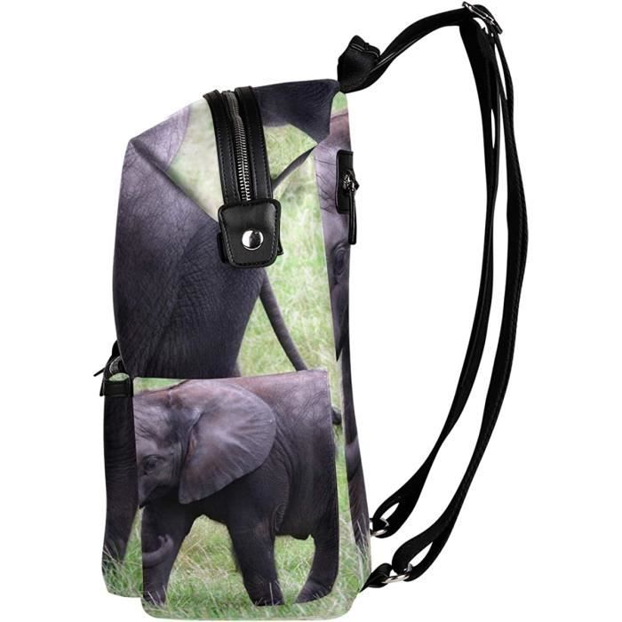 Sac a dos motif elephant discount