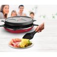 Raclette Tefal Colormania rouge RE310512-3