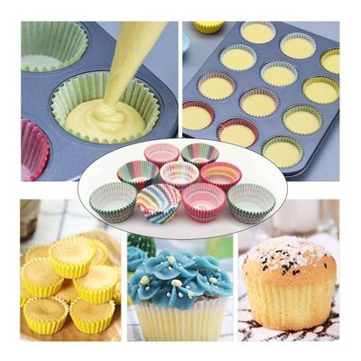 Caissettes à Muffins Dr. Oetker Lot De 50 Extra Larges Bleues Et Roses - Résistantes à La Chaleur