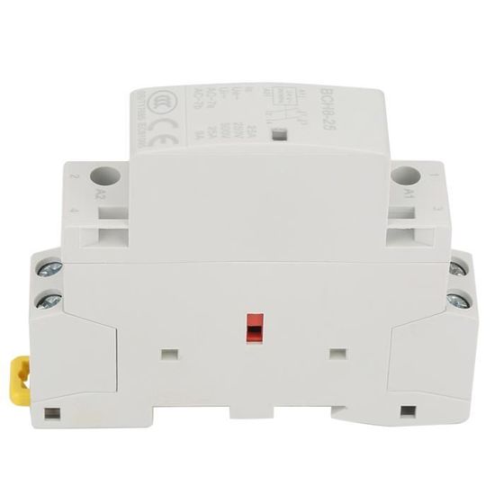 AC Contacteur Contacteur 220V / 230V 25A durable à faible bruit 50 / 60HZ  économiseur d'énergie, quincaillerie clef - Cdiscount Bricolage
