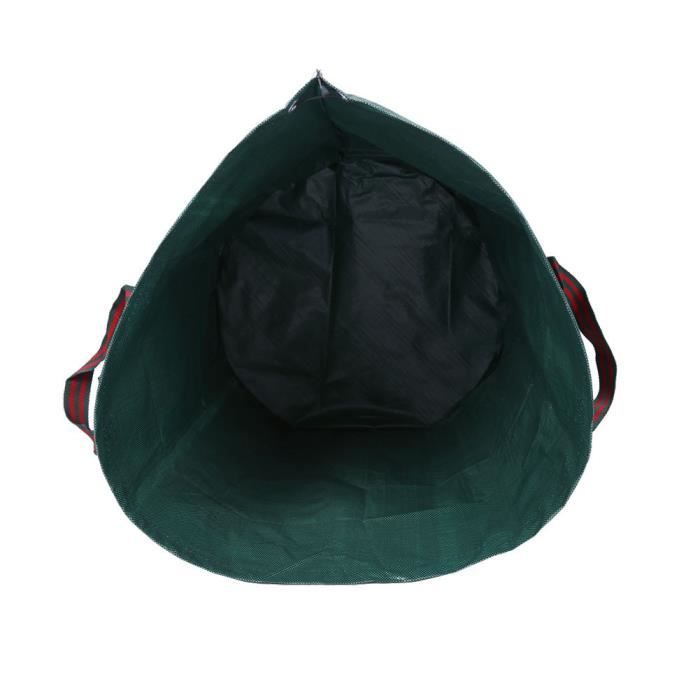 3 paquets de sacs à déchets de jardin de 272 litres, pliables, réutilisables, stables, résistants aux UV, sacs à feuilles et à déchets de jardin | Leroy Merlin