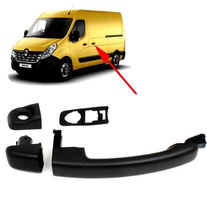 Poignée De Porte Extérieure Neuve Pour Renault Master III, Movano, Nissan NV400 - Gauche/Droite Avant/Arrière