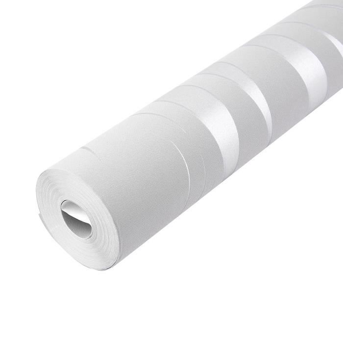 Papiers peints intissé Effet panneau de bois en gris clair a00055