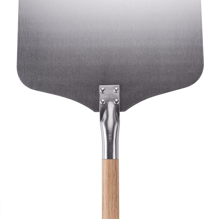 Pelle à Pizza Ronde En Acier Inoxydable – 71x30 Cm – Aluminium Anodisé Dur – Pour Four Et Pierre à Pizza