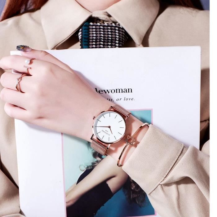 Montre femme habillée hotsell