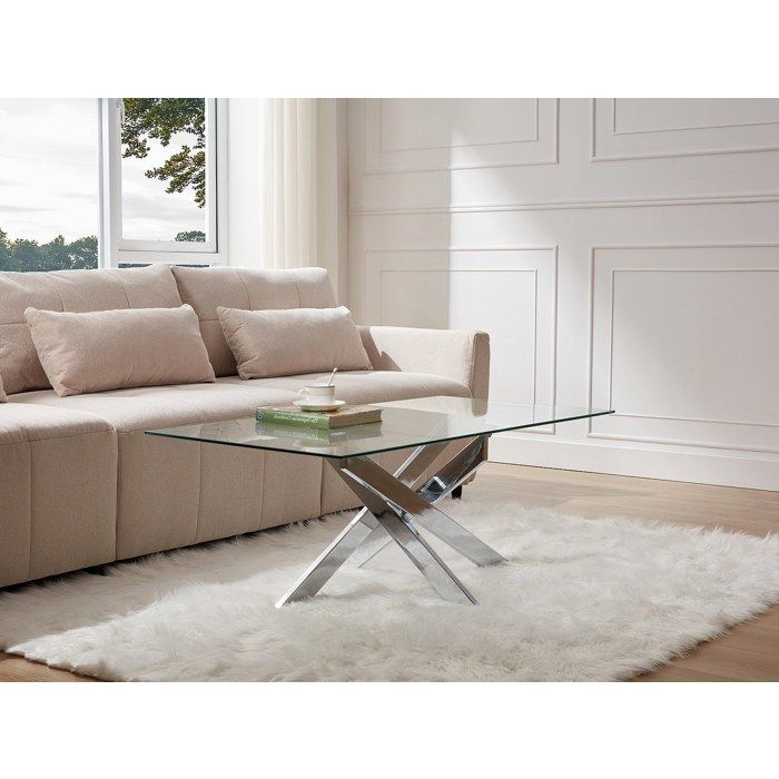HAKU Möbel 64235 Beistelltisch 55 x 45 cm, chrom HAKU Möbel 64235 Beistelltisch 55 x 45 cm, chrom