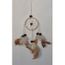 maDDma /® Attrape-r/êves Indien 35/ x 60/ cm avec filet color/é et plumes de diff/érentes couleurs
