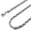 Collier Homme Acier Inoxydable Cha/îne Maille For/çat Large 8 mm