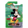 Vehicule Disney : Mickey Fast Felion Hot Wheels - Collection Mickey 90eme Anniversaire - Voiture Miniature Rouge 1:64 - Enfant-0