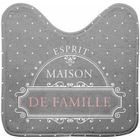 MELISSA & DOUG TAPIS CONTOUR WC 45 x 45 CM MICROFIBRE IMPRIMEE MAISON DE FAMILLE DES. PLACE