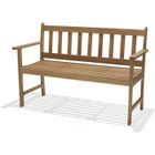 Banc de Jardin Chillvert Milán 2 Sièges Bois 51,9x118,5x79,9 cm