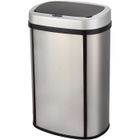 Poubelle de cuisine automatique - MAJESTIC SILVER - KITCHEN MOVE - 58 L - Inox brossé avec cerclage