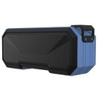 Haut-parleur Bluetooth étanche YSILLA - Double caisson de basses - Bleu