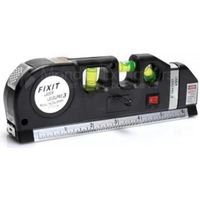 Niveau à bulle avec pointeur laser et mètre ruban - Materiel Incendie Ref: 012950