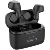 COWIN KY02 Écouteurs sans Fil True Wireless Earbuds Casque Bluetooth avec Microphone Extra Bass 36H pour l’entraînement