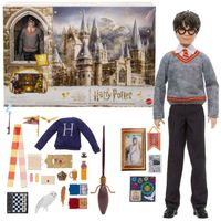 Calendrier de l'Avent Harry Potter poupée Harry + accessoires décorations vêtements fond 25 articles