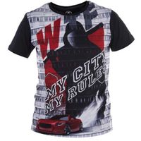 T shirt homme Licence WTF American style Attitude T Shirt WTF Rul