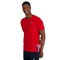 T-shirt Tricolore Le Coq Sportif - rouge electro - XS
