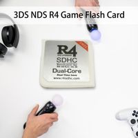 Carte Flash de jeu 3DS NDS R4 petite et facile à transporter pour jouer à la carte de jeux, blanc
