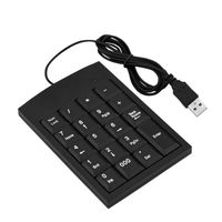 Pwshymi -Mini Claviers numériques Mini Clavier Numérique Portable USB pour Ordinateur Portable informatique clavier