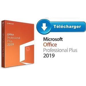 BUREAUTIQUE Microsoft Office 2019 Pro Plus pour PC - Achat déf