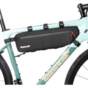 Sacoche Velo Cadre Étanche 2.7L,Sac Cadre Velo Triangle,Sacoche Vélo De Tube,Sac Triangulaire Pour Vélo De Route,Gravel Velos,Acce - Sport