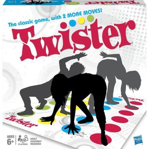 JEU SOCIÉTÉ - PLATEAU Twister Game by Hasbro - Jeu de société pour 2 jou