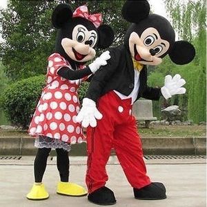 DÉGUISEMENT - PANOPLIE Couple mascotte déguisement Mickey Minnie