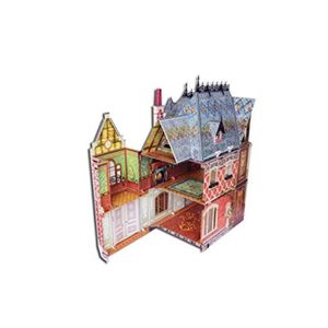 Puzzle 3D en bois, maison de Villa, château Royal, jouet d'assemblage  léger, Kits de modèles de bricolage pour enfants et adultes, décoration de