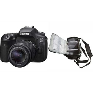 PACK APPAREIL RÉFLEX Canon 90D + 18-55 IS STM avec sac pour appareil ph