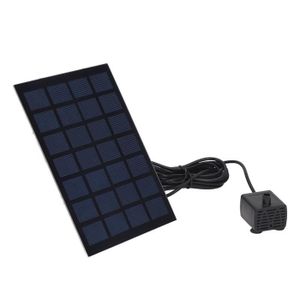 FONTAINE DE JARDIN pompe à eau à énergie solaire Kit de Pompe de Font