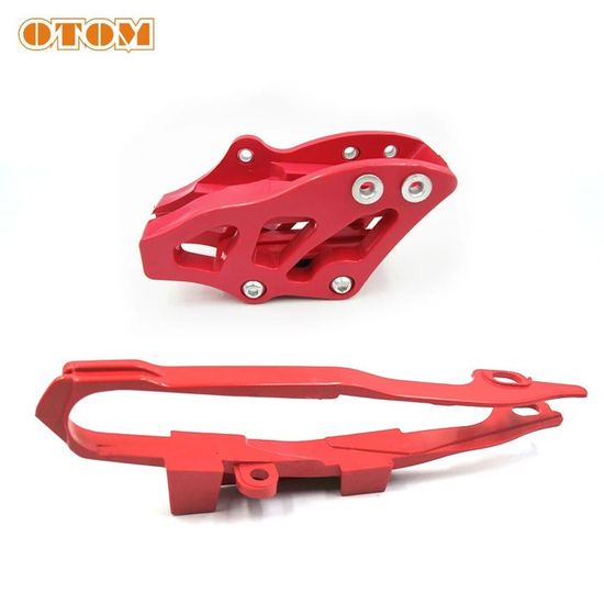 Protecteur De Guide De Chaîne Moto En Caoutchouc - Pour XR250R, XR400R, XR600R, XR650L - Noir Ou Rouge - 12