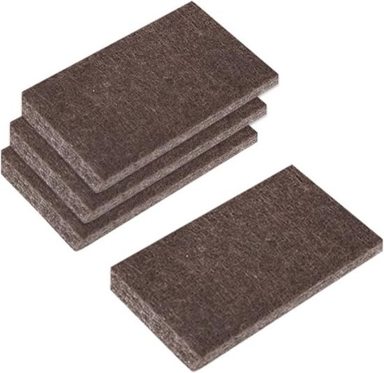 Sourcing Map Patins De Chaise Feutre Tampon Meuble Autoadhésif 10mm