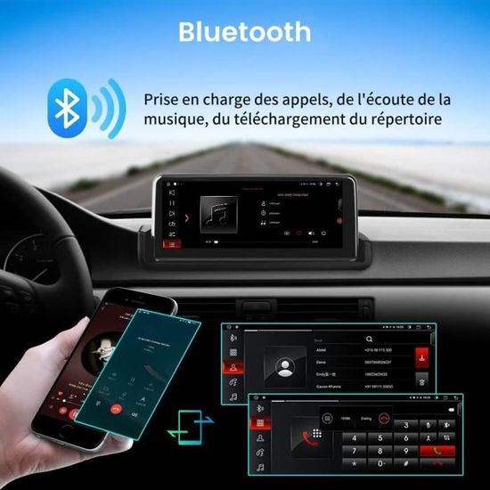 Autoradio Android 10,25 Pouces Pour Audi Q5 (2013-2016) - CarPlay/Android Auto Sans Fil, 4Go RAM, 4G, GPS - Compatible MMI D'origine