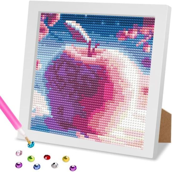 Kit Peinture Diamant 5D Pour Enfants - 30x40 Cm - Dessin Animé - Loisir Créatif DIY