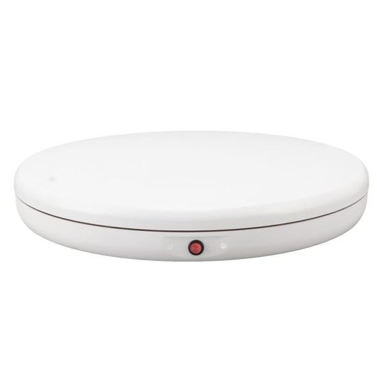 Présentoir Rotatif électrique Avec Télécommande - 2 Plateaux (15 & 22.1 Cm), 3 Vitesses, 10 Kg Max, Pour Photos/vidéos Produits - 3
