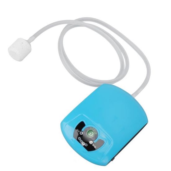 Mini Pompe à Air USB Pour Aquarium - Bulleur Silencieux Et économe (1W) Avec Pierre à Bulles - Pour Bassin D'eau Douce, Eau Salée, Hydroponie - Facile à Installer - 7