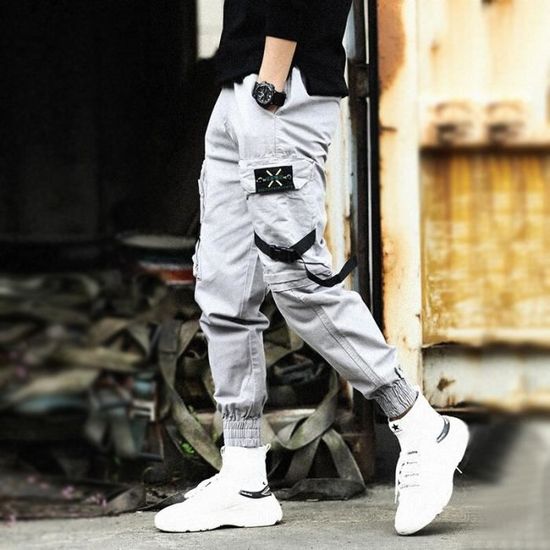 Pantalon De Jogging Camouflage Homme - Coupe Ajustée, Léger, Avec Poches Cargo Et Cordon De Serrage - Idéal Pour Le Sport Et Le Quotidien - 6