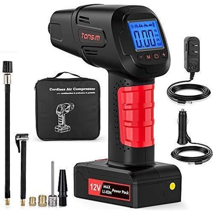 Gonfleur De Pneu Sans Fil Pour Batterie Milwaukee 18 V