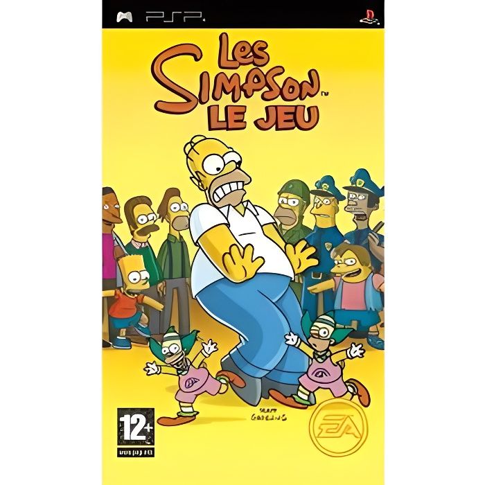 LES SIMPSON Le Jeu / JEU CONSOLE PSP