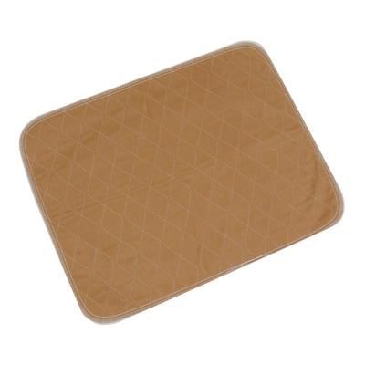 Coussin Alèse Lavable pour Chaise ou Lit (Couleur Marron Clair)