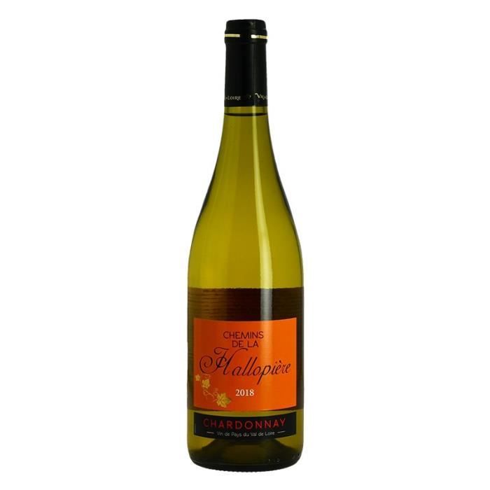 HALLOPIERE Chardonnay Vin Blanc du Val de Loire