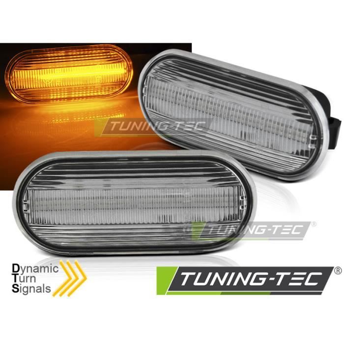Paire de Feux repetiteurs VW Golf 4 1997-2003 LED Dynamique Blanc KBVW09